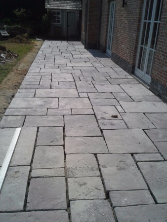 terrasses imitation pierres